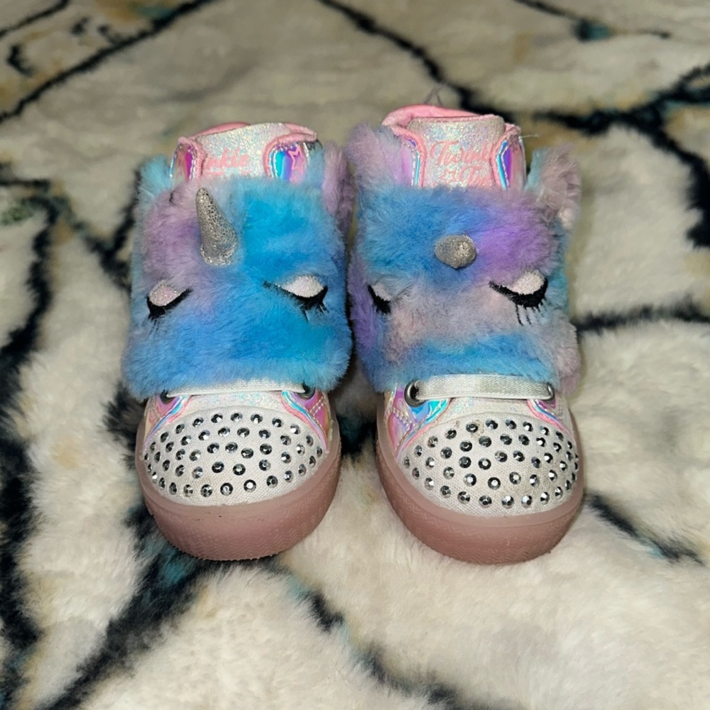 One of a kind unicorn shoes !